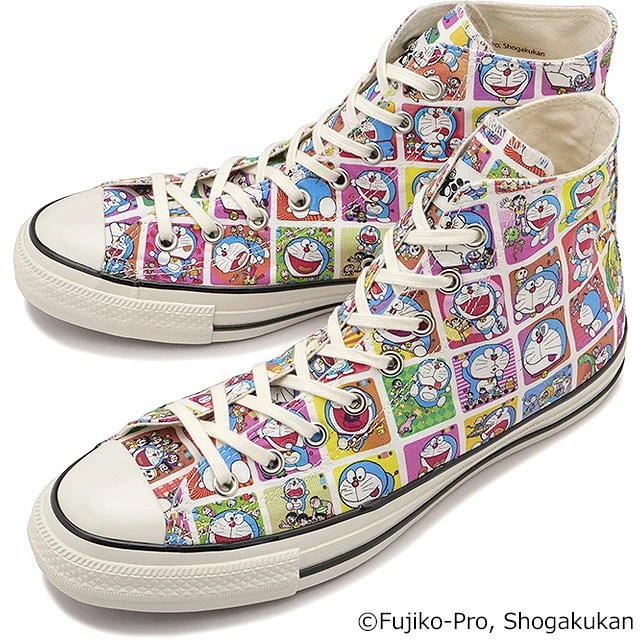 スニーカー オールスター エイジド TC HI ／ ドラえもん [31314990] メンズ・レディース コラボ 靴 ハイカット てんとう虫コミックス柄 洗い加工キャンバス マルチ 正規取扱店