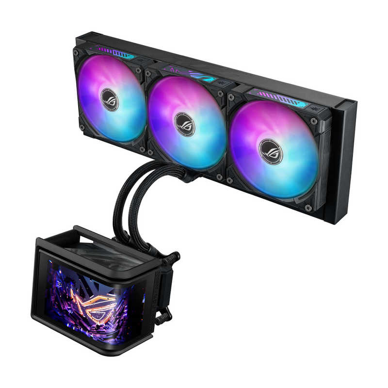 ASUS エイスース　水冷クーラー (360 / 黒 / AMD：AM5AM4 / Intel：LGA18511700)　ROG/RYUO/4/SLC/360/ARGB 37,037円