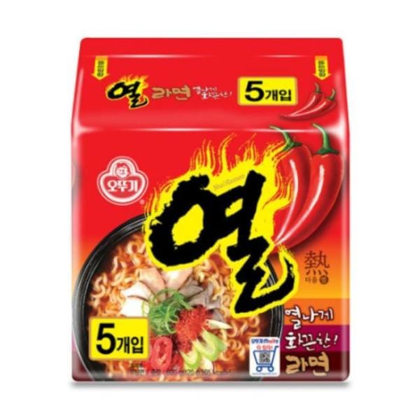 (NEW)オットゥギ 熱ラーメン120g 5個 x 5個