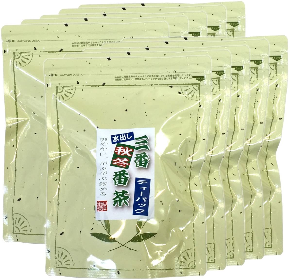 水出し 番茶 水出し 緑茶 国産 10g30パック10袋セット 三番荒