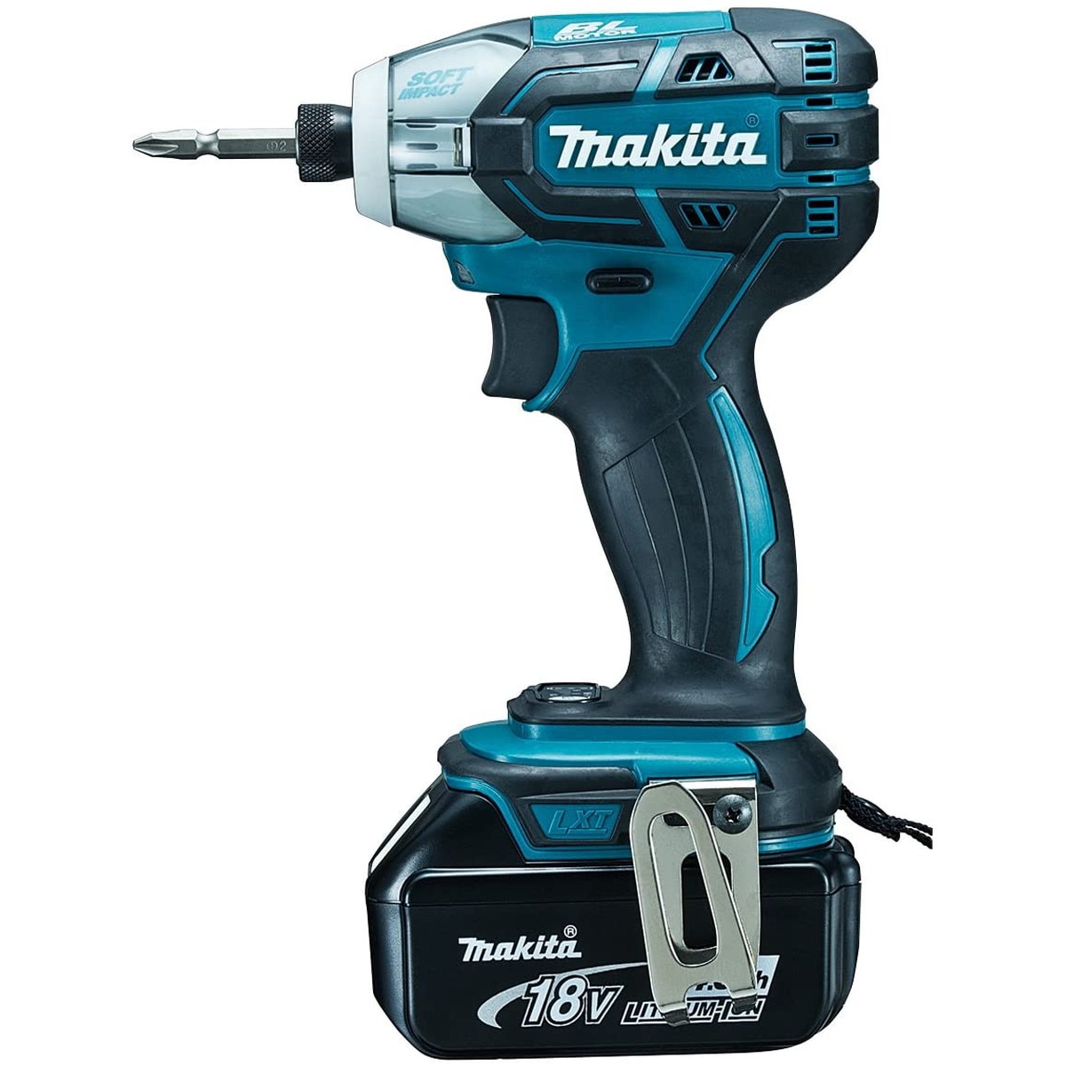 【在庫有・即納】【フルセット品】マキタ ソフトインパクトドライバTS141(18V)青 トルク40Nm 6Ahバッテリ2本・充電器付 TS141DRGX