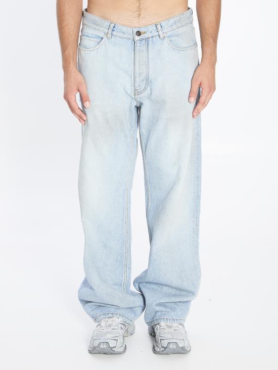 BALENCIAGA Men Denim Pants 851352 BLUE