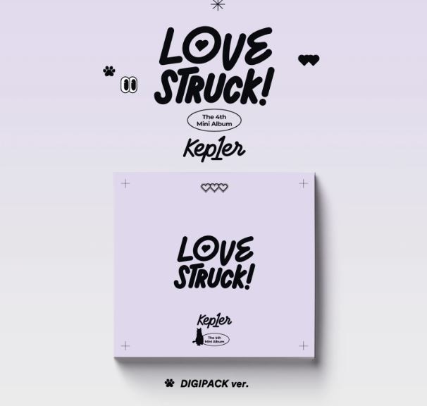 ケプラー - LOVESTRUCK! / ミニ4集 (DIGIPACK Ver.)