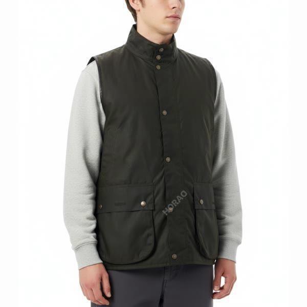 X バラクータ WAX GILET (MWX2329 OL99) (ワックスベスト)