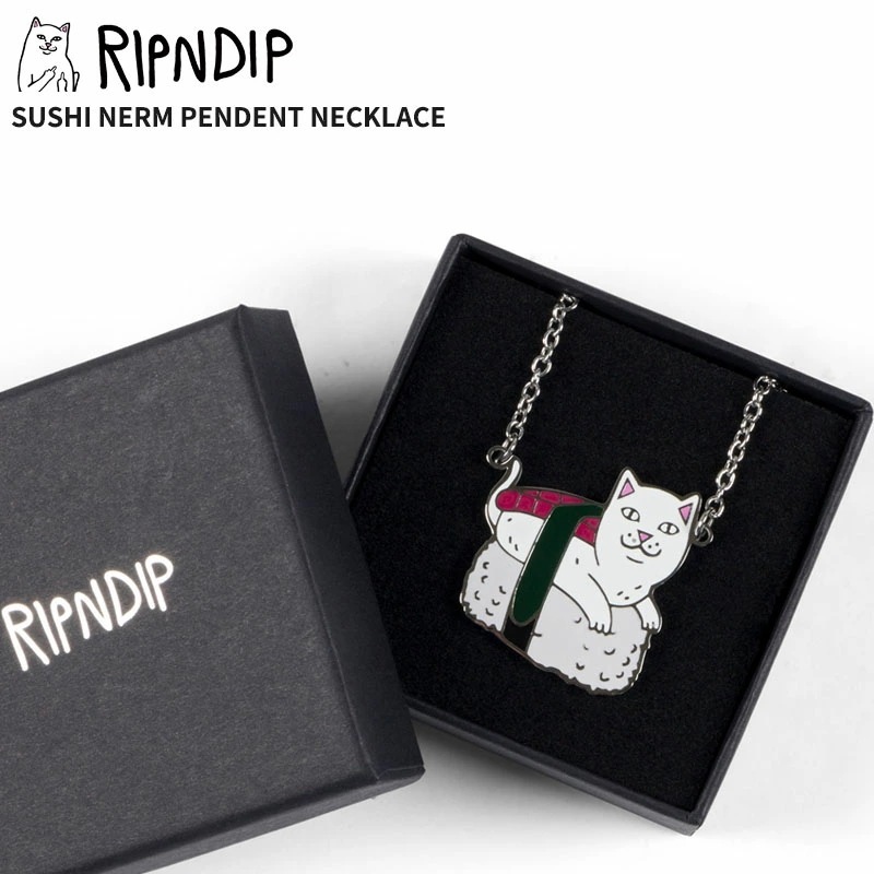 リップンディップ RIPNDIP SUSHI NERM PENDENT NECKLACE チャーム ネックレス アクセサリー rndspr24245