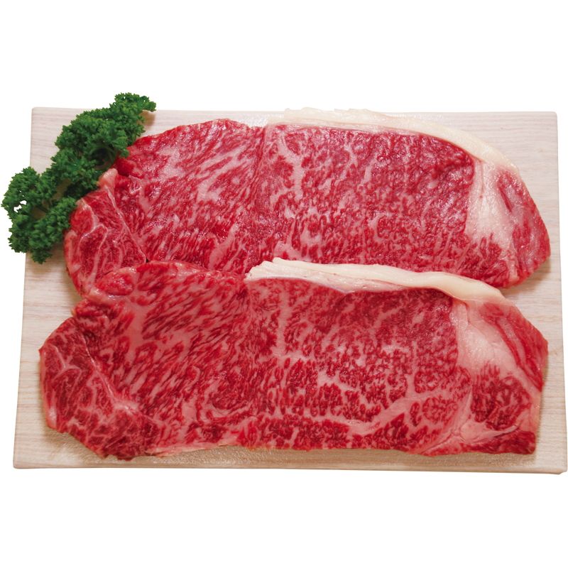 （グルメギフト）京都モリタ屋 国産黒毛和牛 ロースステーキ用 約360g（2枚）
