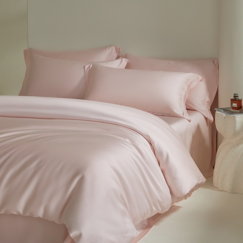 100 s天糸裸で眠る夏刺繍ブルーのクリームケーキ4点セット1.5 m 1.8ミレーセルファイバーカバー