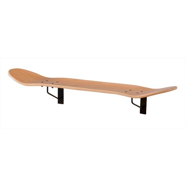 壁面収納 スケートボードのデッキのラック 北欧 インダストリアル 収納家具 リビング ガレージ