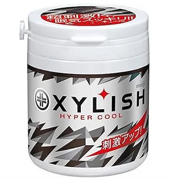 明治 キシリッシュガム ハイパークールボトル 94g4個入(2ケース)