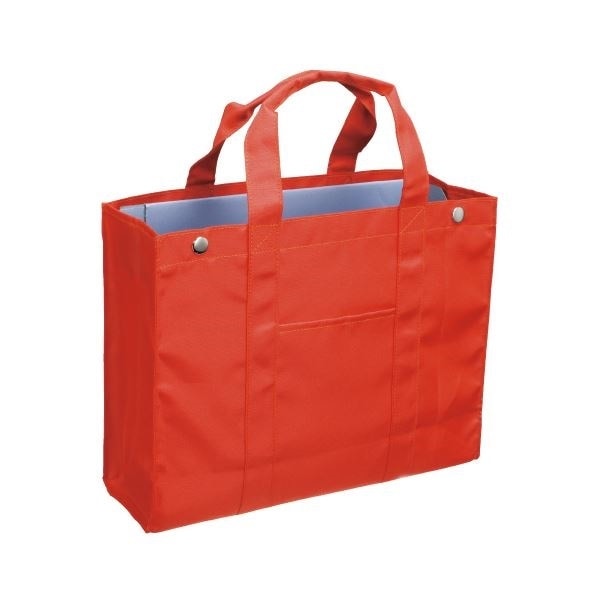 （まとめ）サクラクレパス オフィストートバッグ UNT-A4#5 オレンジ[x5セット]