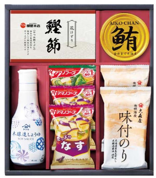 ヤマサ本醸造しょうゆ&大森屋味付のりギフト NYO-CO