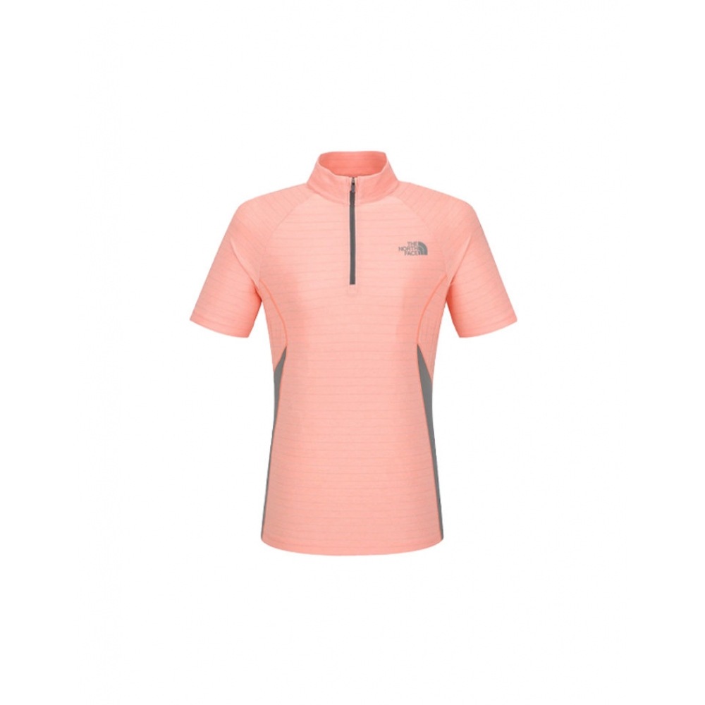 ノースフェイス女性用プロテクションTシャツ MNT7KJ31B-COR