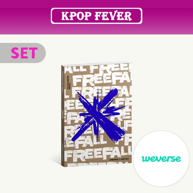 online特典 【5種SET】 TXT THE NAME CHAPER : FREEFALL GRAVITY Ver.