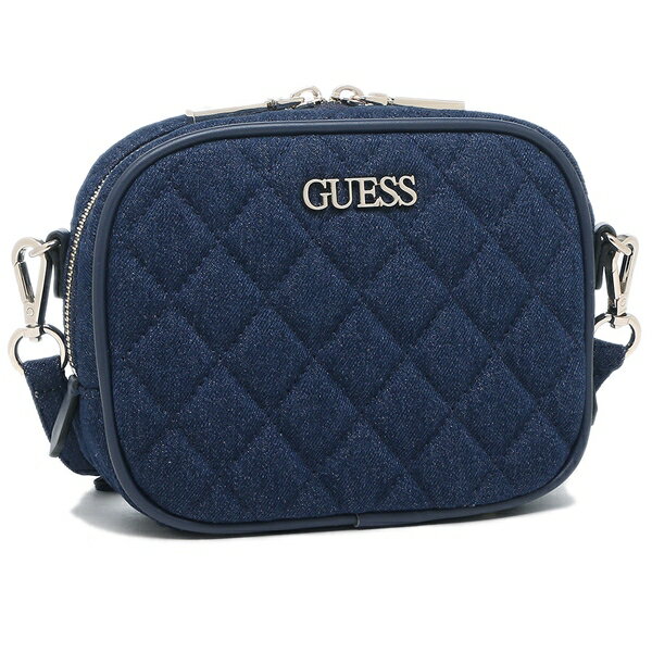 ゲス バッグ GUESS JD797778 DDM DENIM レディース ショルダーバッグ 無地 DARK DENIM 青