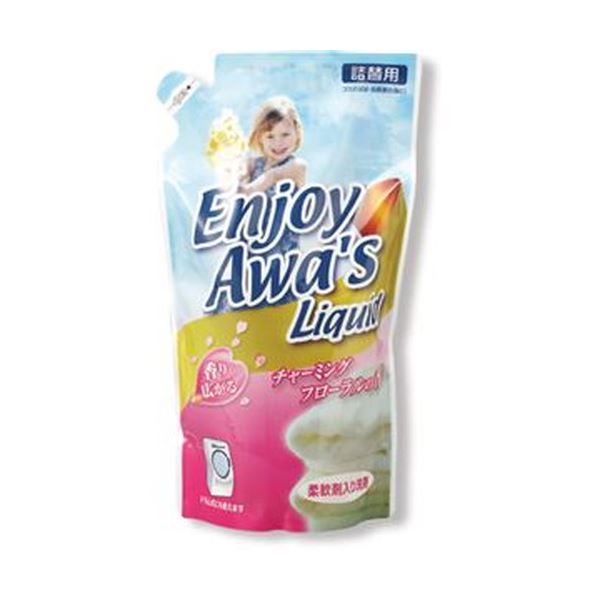 （まとめ）ロケット石鹸 エンジョイアワーズ液体洗剤 詰替用 800g 091567 1セット（15個）3セット