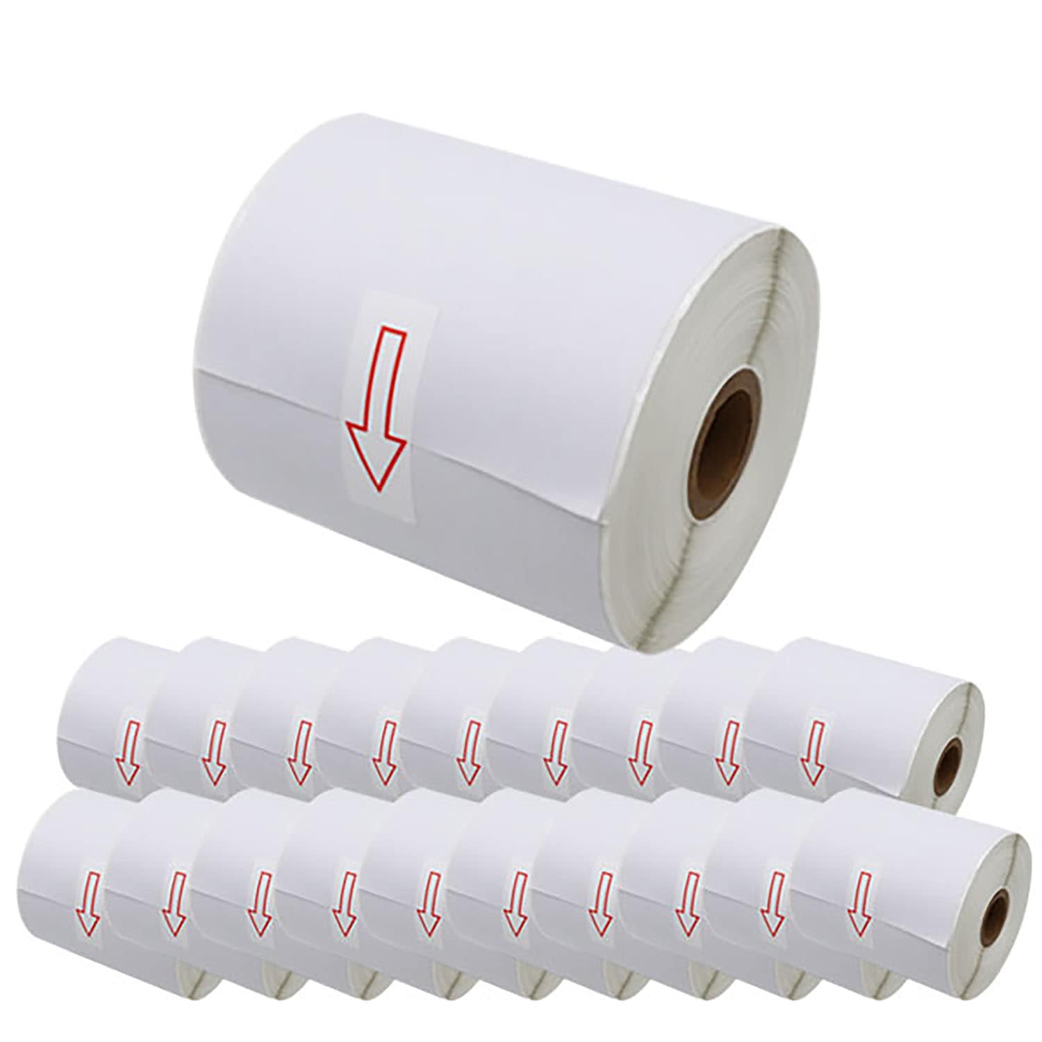 ブラザー用 RDロール 再剥離ラベル (感熱紙) RD-S06J4 互換品 102mm×44m 20個セット