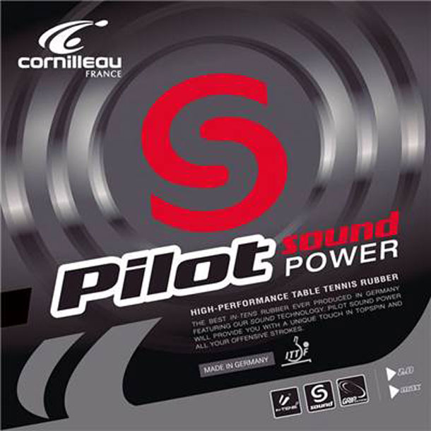 ジュイック juic コニヨール パイロットサウンドパワー * 卓球ラバー (c1146-bk)