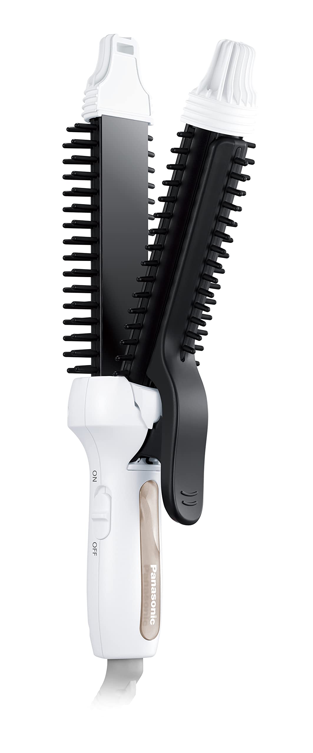 パナソニック トルマリン ブラシアイロン コンパクト カール ストレート 2way 26mm 白 EH-HV41-W 6,698円