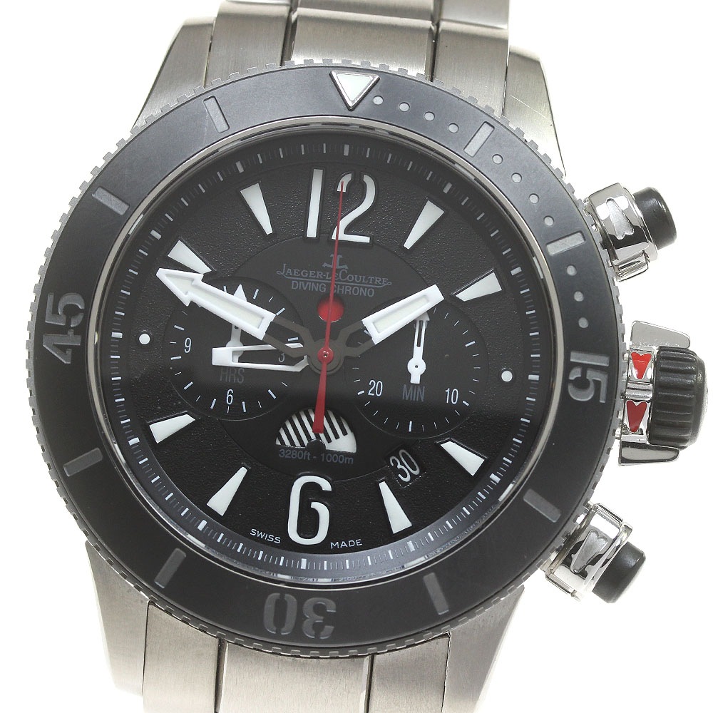 ジャガー・ルクルト JAEGER-LECOULTRE 159.T.C7/Q178T170 マスタ－コンプレッサー ダイビング 自動巻き メンズ 箱・保証書付き_862337【中古】 460,520円