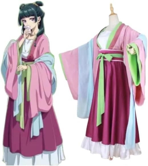 「靴追加可」薬屋のひとりごと猫猫着物  コスプレ衣装