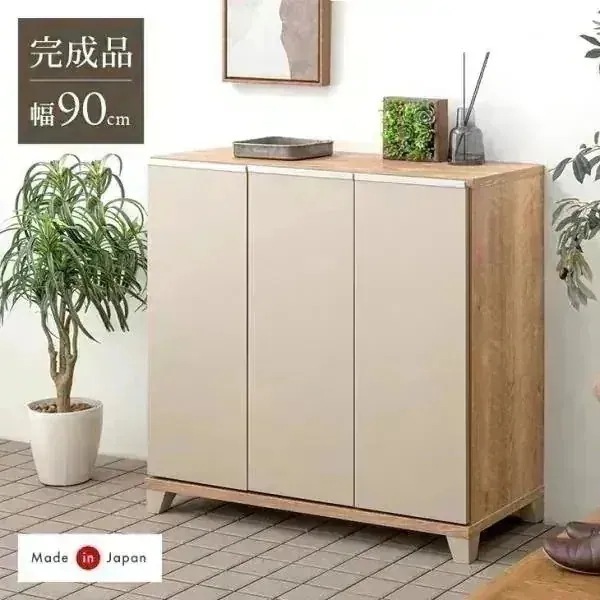 下駄箱 おしゃれ 靴箱 国産 大容量 シューズボックス 収納 北欧 玄関収納 スリム 幅90 消臭 脱臭 木製 日本製 完成品 超大型商品【超大型】【時間指定NG】