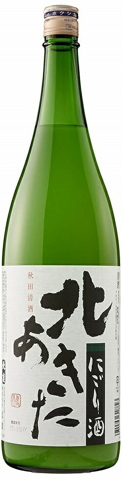 【送料無料】北秋田 にごり酒 1800ml 1.8L6本/1ケース【北海道沖縄県東北四国九州地方は必ず送料が掛かります】