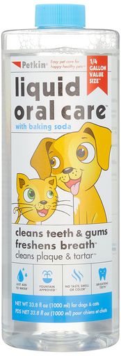 Petkin ペットキン 飲み水に入れるデンタル液 1,000ml