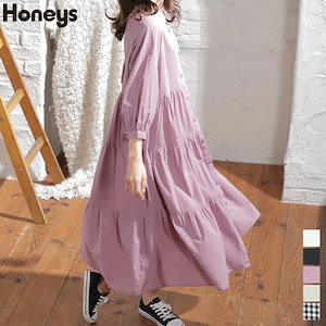 [Qoo10] Honeys 【SOLD OUT】ティアードワンピース