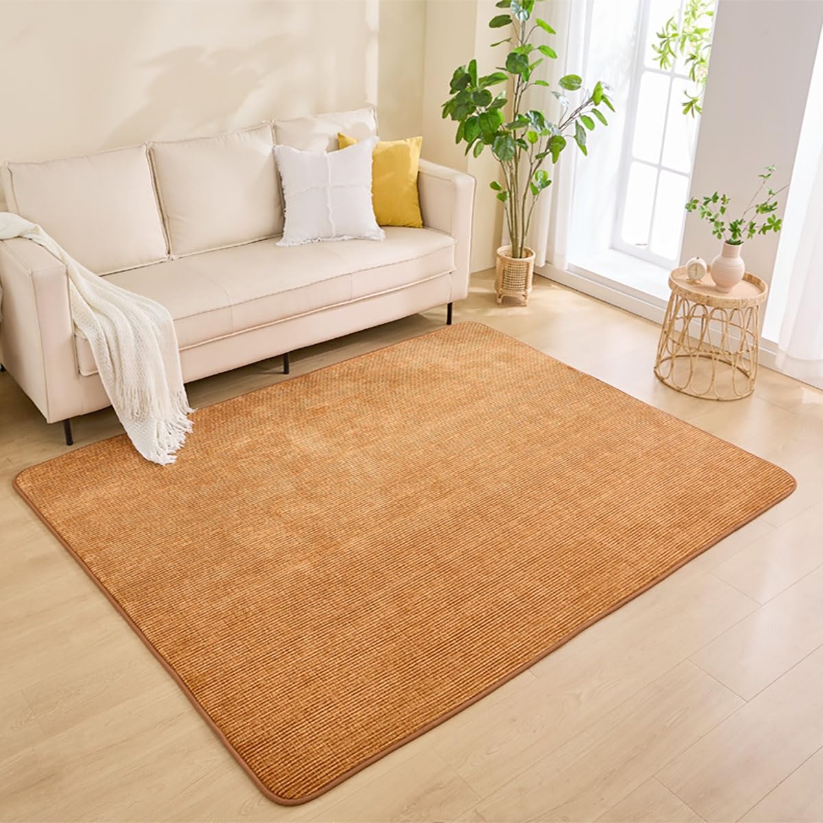 aicomri ラグマット 2 畳 カーペット 洗える ラグ 低反発 厚手15 mm 滑り止め付 ホットカーペットカバー 床暖房ホットカーペット 5,540円