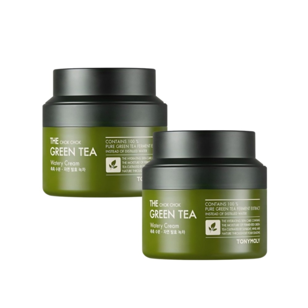 ザしっとりグリーンティー水分クリーム, 100ml 2個