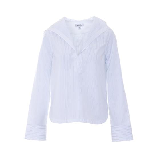 ALAIA Women Shirts AA9C1004W124C 031 White
