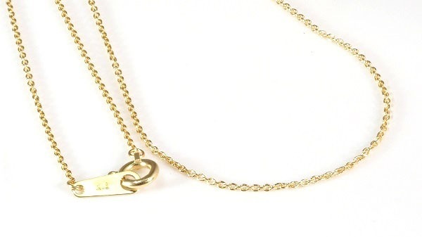 18金製 大人気 小豆チェーン ネックレス数量限定/アズキ/0.25:40(品質