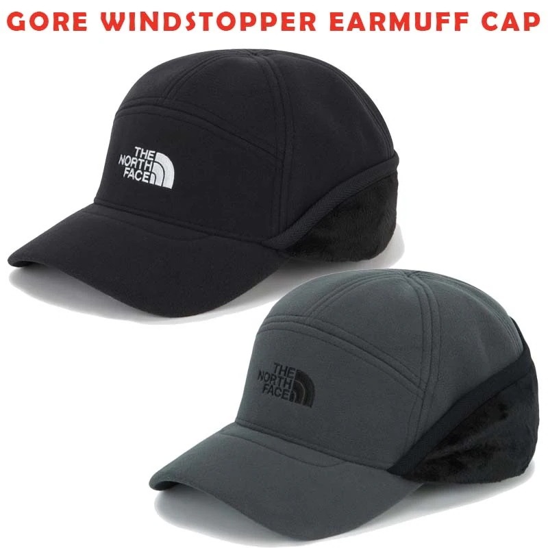 韓国正規品保証 関税負担なし NE3CQ56A GORE WINDSTOPPER EARMUFF CAP デイリー 基本 着装 男子 女子 人気 韓国 ファッション 男女共用 アウトドア