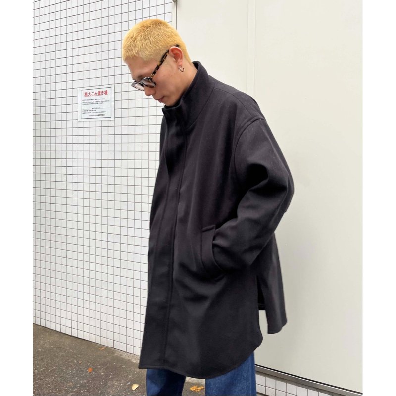 ウールライクモッズコート