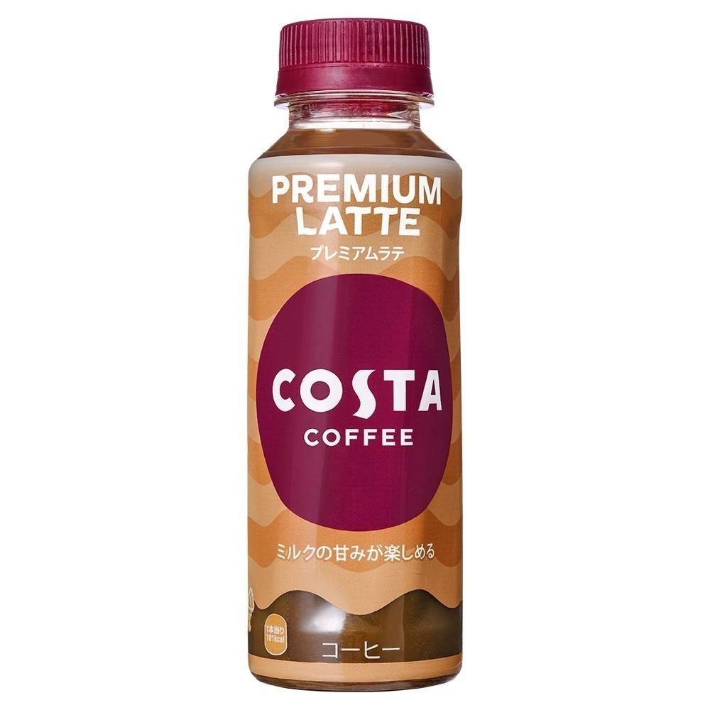 コスタコーヒー プレミアムラテ 265ml 48本 （24本入2ケース）