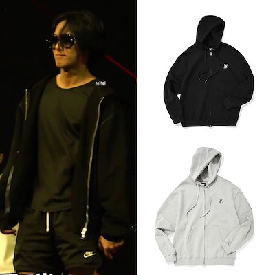 SEVENTEENミンギュ着用] Signature hood zip-up 【公式通販】