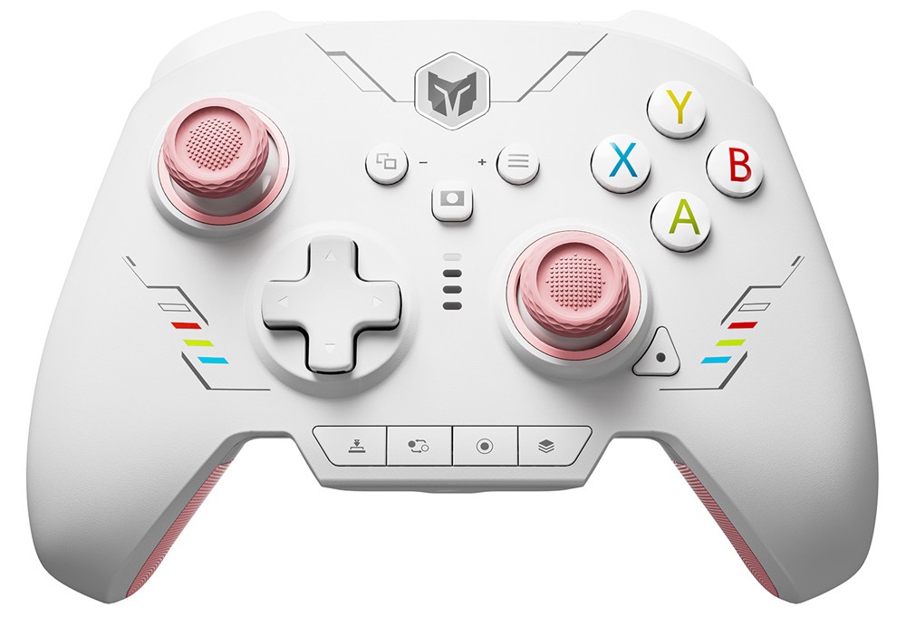 BIGBIG WON（ビッグビッグウォン） 無線/有線 ゲームコントローラー Windows PC/Switch/iOS/Android 対応 RAINBOW 2 SE Pink（ピンク） RAIN