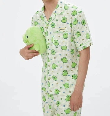 ◆大人気◆ ◆SPAO◆ たまごっち 半袖パジャマ_4 colors Qoo10] スパオ 【たまごっち】半袖 ハーフパンツ パジャ : 下着