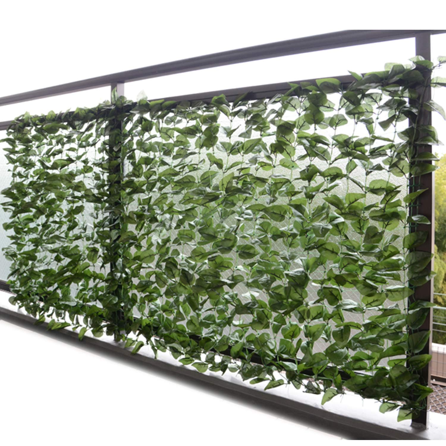 グリーンフェンス 約100×200cm 2台セット フォレストグリーン/ソフトネット