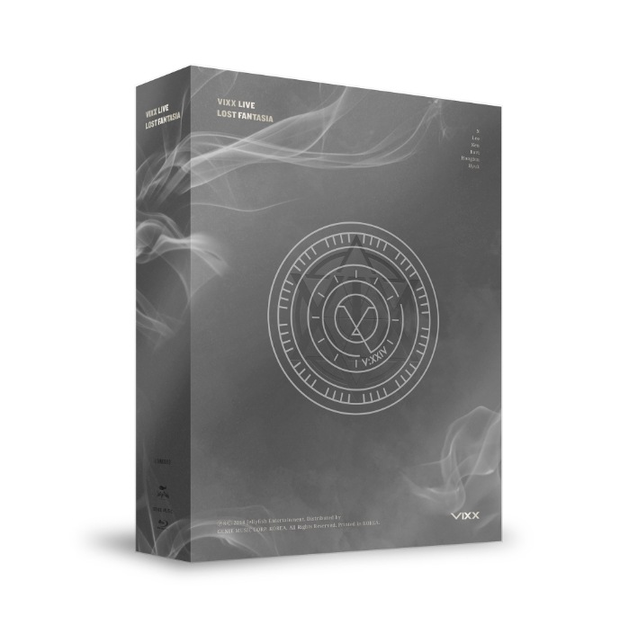 [未開封新品] ビックス (VIXX) - VIXX LIVE LOST FANTASIA Blu-ray OUTBOX+ Blu-ray(2 DISC) + ポストカードセット(12EA) + フォ
