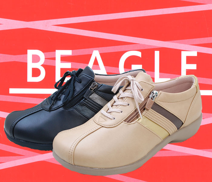 レディースコンフォートシューズ ビーグルBEAGLE-T505