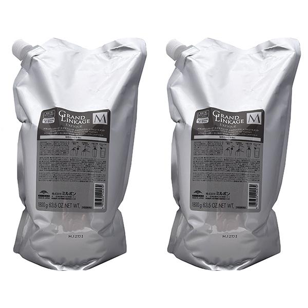 【2個セット】 ミルボン グランドリンケージ エクスフィーク メロウリュクス トリートメント 1800g 詰替え用 17,952円