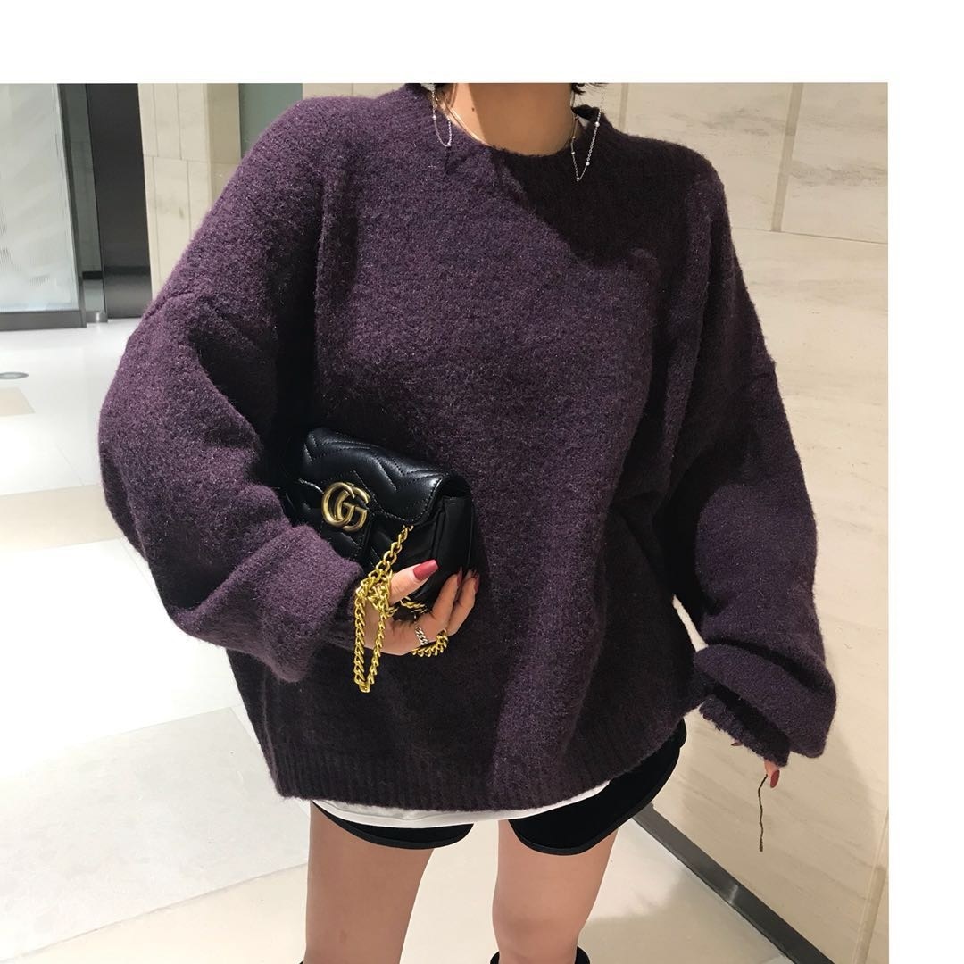 レディース 長袖 カットソー ジャケット 冬 パーカー ショーツ ポロシャツ 美シルエット ラウンドネック パフ袖