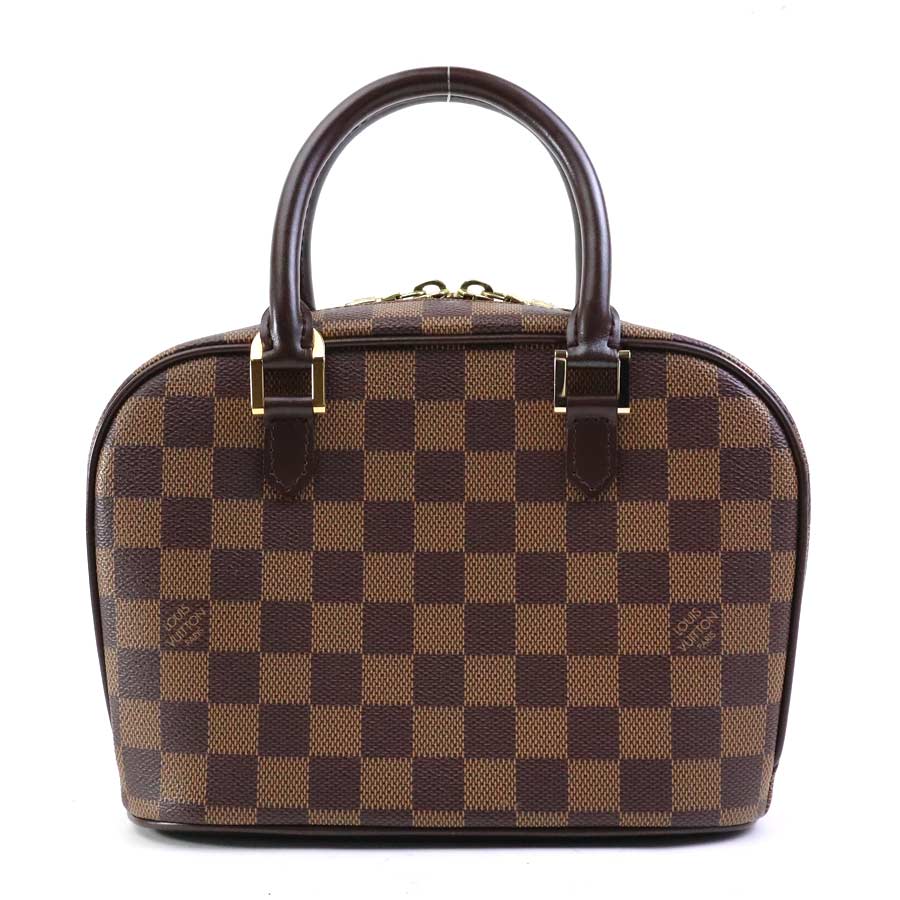 ルイ ヴィトン LOUIS VUITTON ハンドバッグ ダミエ サリア ミニ ダミエキャンバス ブラウン ゴールド レディース N51286 e59056a