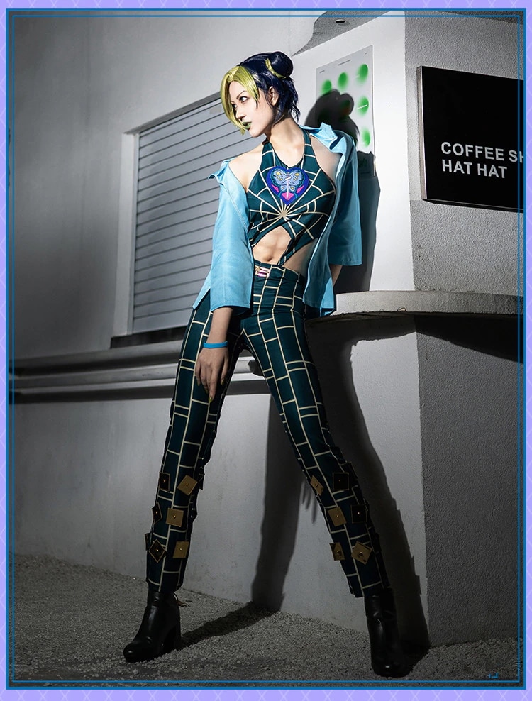 ジョジョの奇妙な冒険 ストーンオーシャン 空条徐倫 くうじょう ジョリーン コスチューム コスプレ