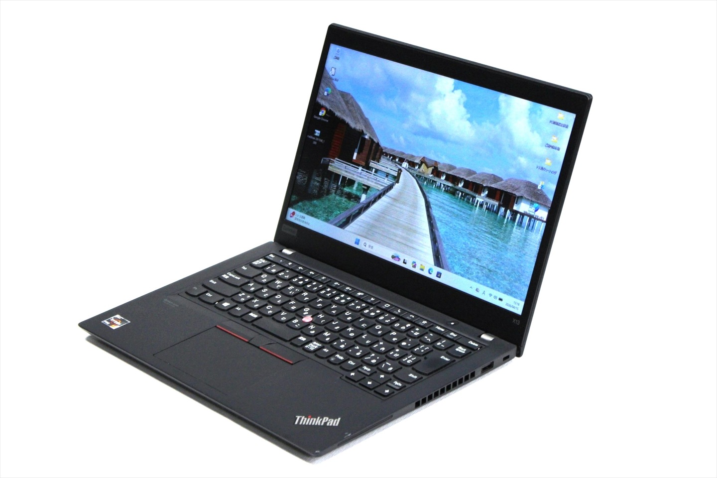 即配 良品 バッテリー良 2021年Ryzen5モデル ThinkPad X13 Gen1 Ryzen5PRO 4650U 8GB 256G 13.3FHD Wi-Fi6 Office AAA評価