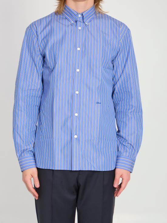 DIOR Men Long Tops 683C565 BLUE