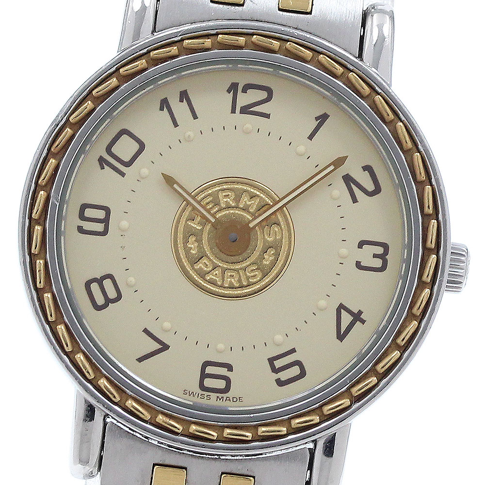 エルメス HERMES SE4.220 セリエ クォーツ レディース _939658【中古】