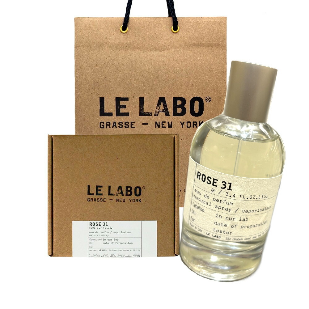 【国内正規品】LE LABO ル ラボ ROSE 31 ル ラボ ローズ 31 オードパルファム 香水 eau de parfum 50mL 【公式BOXラッピング】ショッパー付き プレゼント ギフト