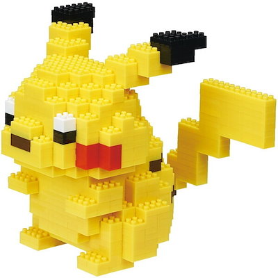 他サイト： カワダ nanoblock（ナノブロック） ポケットモンスター ピカチュウDX【NBPM_036】 ナノブロック NBPM036ピカチュウDXの商品画像